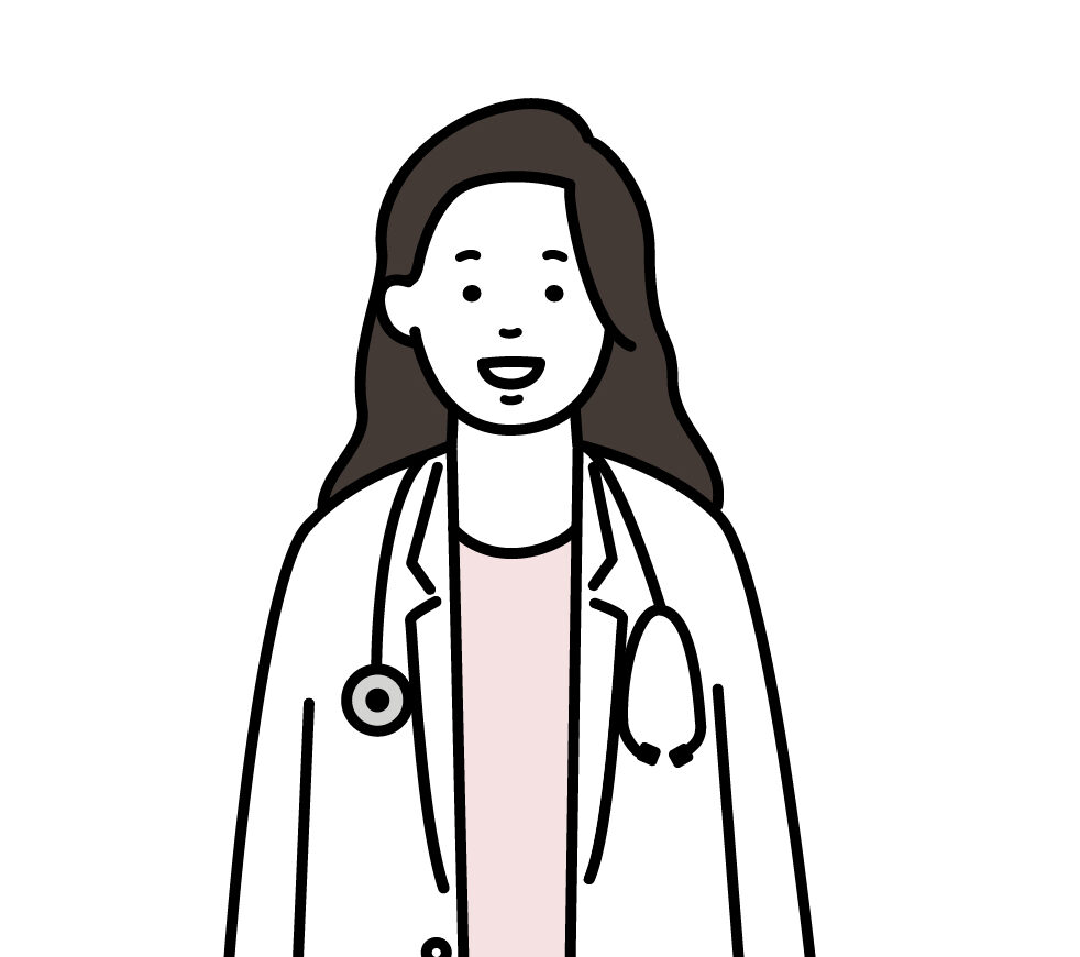 美容皮膚科医のイメージイラスト